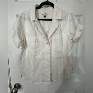 Universal Thread White Button Down Shirt